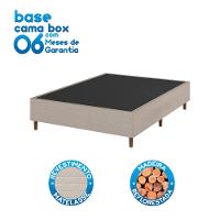 Base Box de Casal Umaflex Milão com Revestimento em Malha 26x138x188cm – Bege - 3