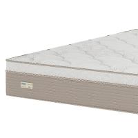 Colchão King Size Umaflex Milão com Euro Pillow e Molas Ensacadas 30x193x203 – Bege/Branco - 2