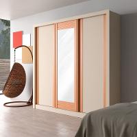 Guarda-Roupa Casal Bartira Village com 3 Portas, 4 Gavetas, Espelho e 243,1 cm de Largura - 1