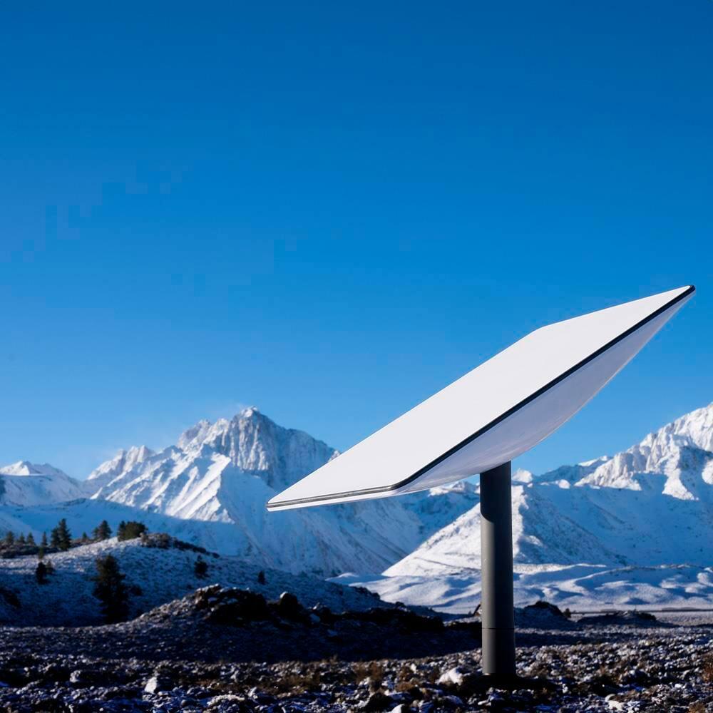 Antena de Internet via Satélite Starlink Standard Kit - Branca - 8