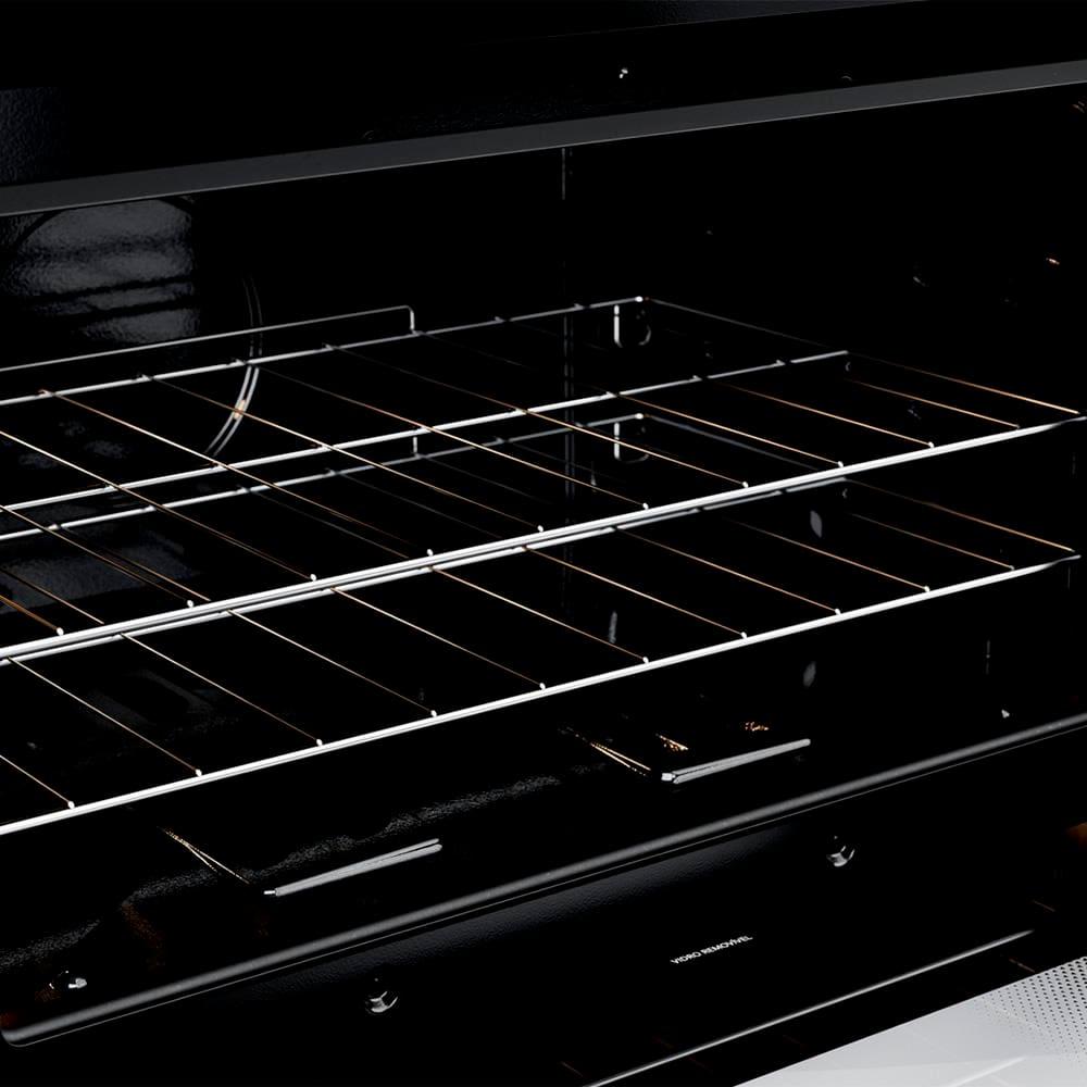 Fogão 5 Bocas Brastemp BFS5NDB Forno 96L Queimadores Rápidos Bivolt Branco - 6