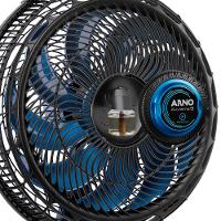 Ventilador de Mesa Arno XTREEM VE95 40cm com 9 pás e 3 velocidades e 160W - Preto / Azul - 2