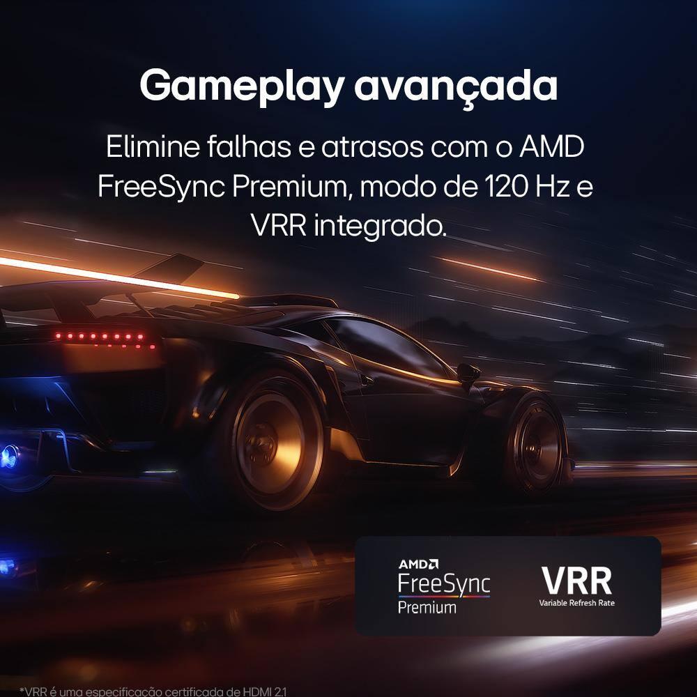 Smart TV 86" LG 4K QNED 86QNED85T com processador a8 AI, 120Hz, Design Super Slim, FreeSync e webOS 24 - 9