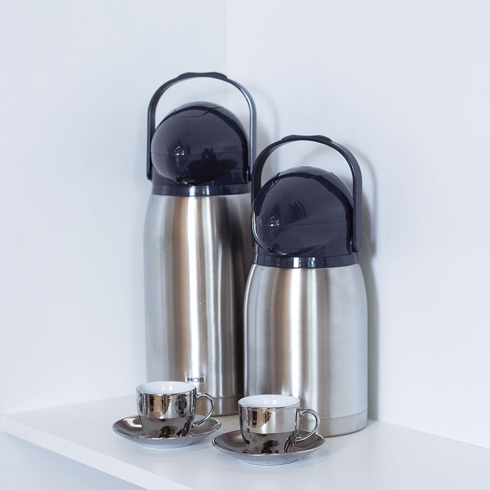 Garrafa Térmica Mor Nobile Inox - 1,3 L - 7