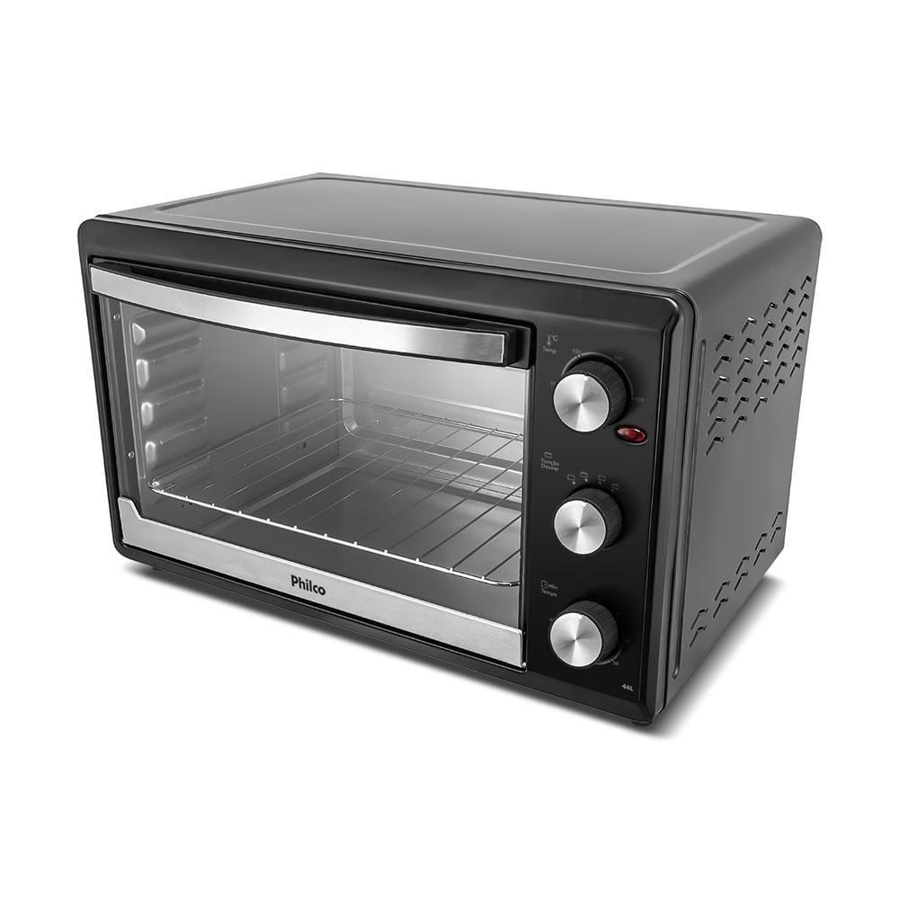 Forno Elétrico Philco PFE44P 44L com Botão Timer de 60 minutos e Dupla resistência – Preto - 5