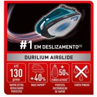 Ferro de Passar a Vapor Arno Ultragliss Plus com Spray e Base Durilium Airglide – Azul - 3