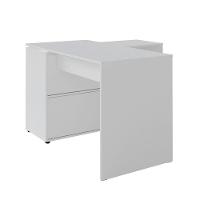 Mesa Artany Mingle com 2 Portas - Branco - 8