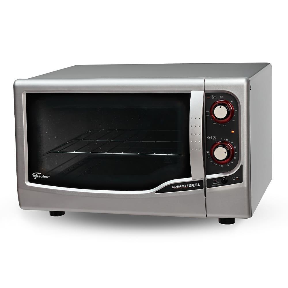 Forno Elétrico Fischer Goumert Grill 44L com Botão Timer de até 120 minutos com Aviso Sonoro – Prata - 2