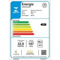 Freezer Vertical Electrolux FEI23 Cycle Defrost Inverter com 1 Porta reversível, Pés Niveladores - 197 litros - 7