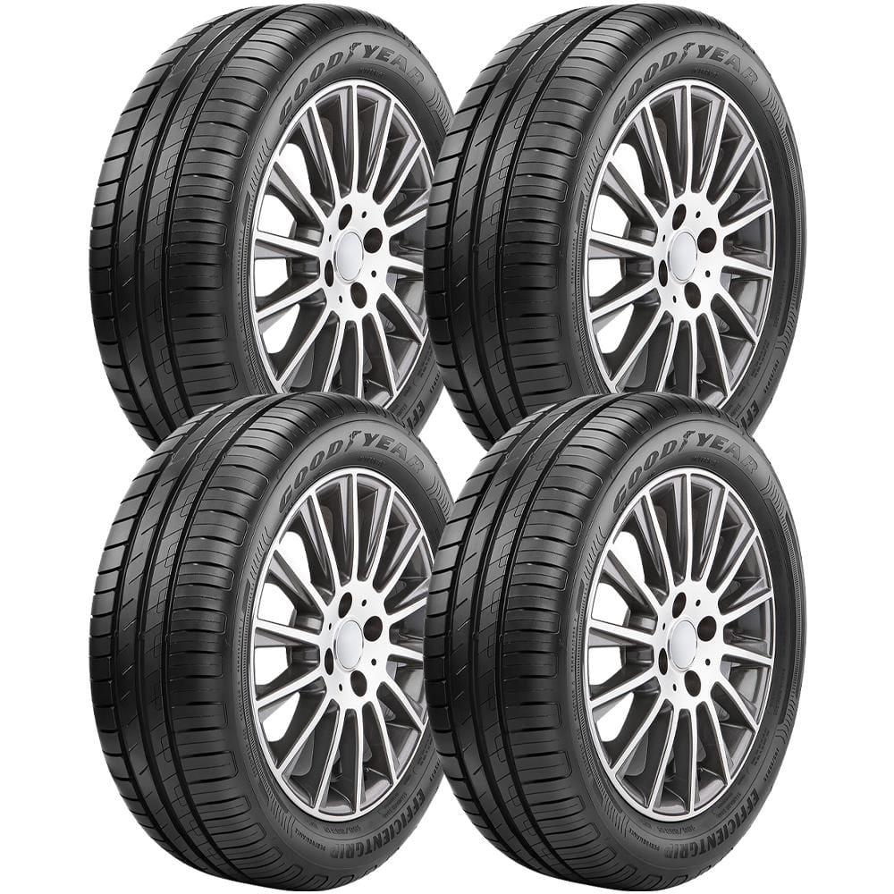 Pneu Aro 15 Goodyear EfficientGrip Performance 195/65 R15 91H - 4 Unidades - 1