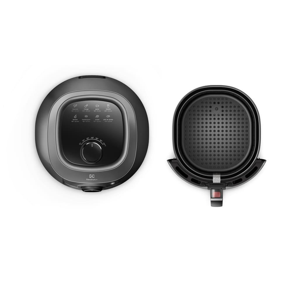 Fritadeira Elétrica Sem Óleo Air Fryer Electrolux Family Efficient EAF50 5L – Grafite + Cafeteira Elétrica Efficiente ECM10 15 Xícaras - Preta - 5
