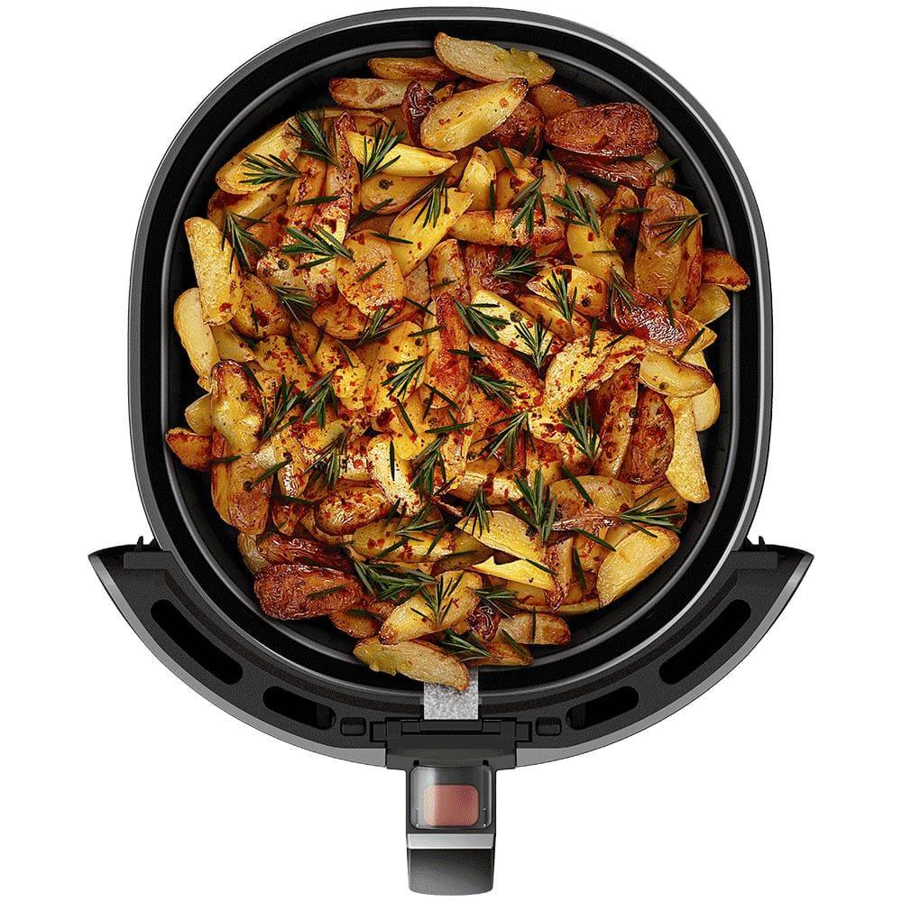 Fritadeira Elétrica Sem Óleo Air Fryer Electrolux Family Efficient EAF50 5L – Grafite + Cafeteira Elétrica Efficiente ECM10 15 Xícaras - Preta - 8