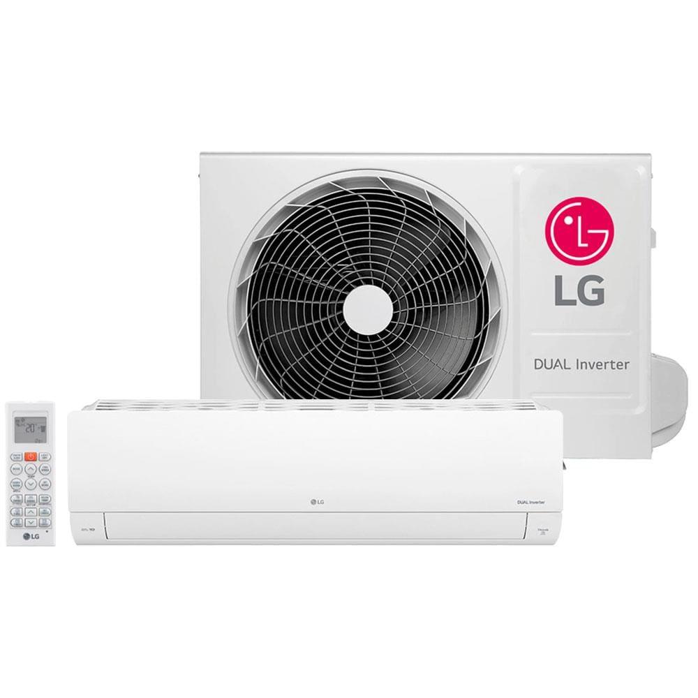 Ar-Condicionado Split LG Dual Inverter Voice S3-Q12JA31KFrio 12.000 BTUs - 220V - 1