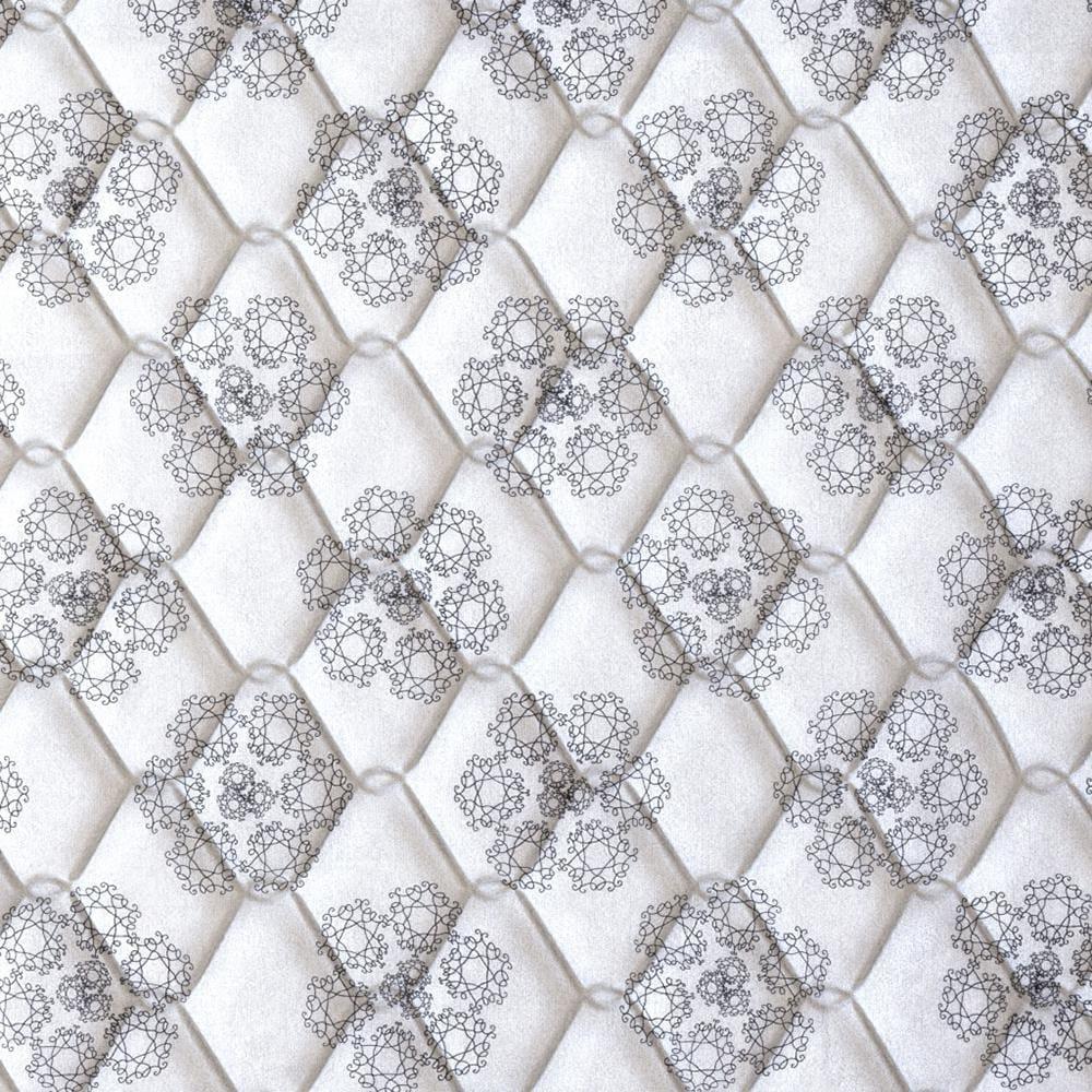 Cama Box de Solteiro Probel Guarda Costas Promiddle Espuma D28 60x88x188cm - Branco/Preto - 7