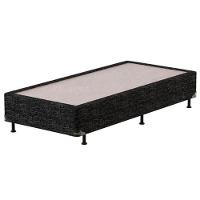 Cama Box de Solteiro Probel Guarda Costas Promiddle Espuma D28 60x88x188cm - Branco/Preto - 9