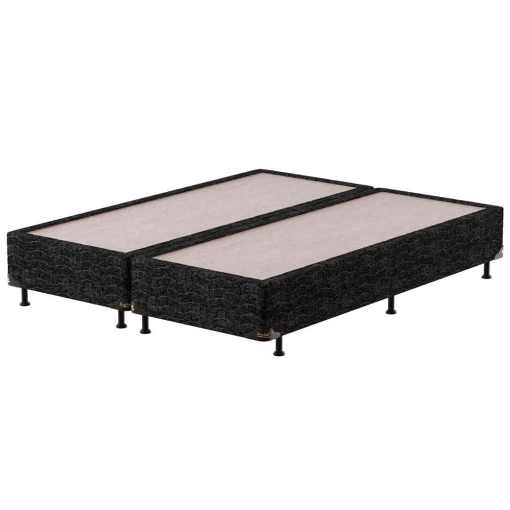 Cama Box Queen Size Probel Guarda Costas Premium Extra Firme Espuma D20, 28 e 33 60x158x198cm - Branco/Preto - 9