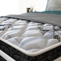 Cama Box Queen Size Probel Guarda Costas Premium Extra Firme Espuma D20, 28 e 33 60x158x198cm - Branco/Preto - 6