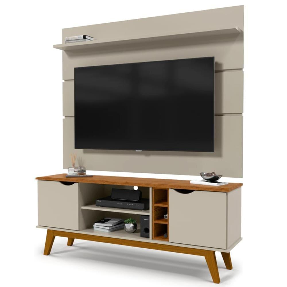 Rack com Painel Patrimar Marselha para TVs de até 50” - 2