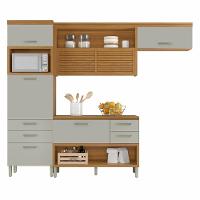 Cozinha Compacta Nesher Princesa com 5 Portas 5 Gavetas e 11 Prateleiras - 264cm de largura - 3