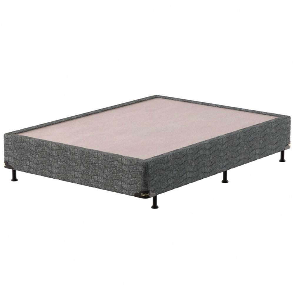 Cama Box de Casal Probel Village D28 com Molas Ensacadas e Pillow Euro 68x138x188cm - Branco/Preto - 4