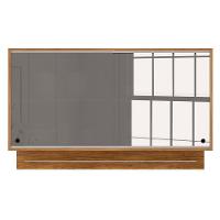 Cozinha Completa Bartira Amazonita com 9 Portas, 4 Gavetas e 7 Prateleiras - 271,2cm de largura