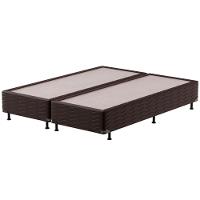 Cama Box Queen Size Probel Nevada com Euro Pillow e Molas Ensacadas 64x158x198 cm - Bege/Marrom - 8