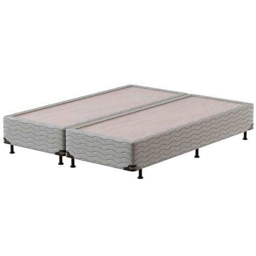 Cama Box Queen Size Probel Alabama com Euro Pillow e Molas Ensacadas 68x158x198 cm - Branco/Cinza - 9