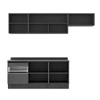 Cozinha Completa Bartira Linea 6 Portas e 3 Gavetas - 260cm de largura - 3