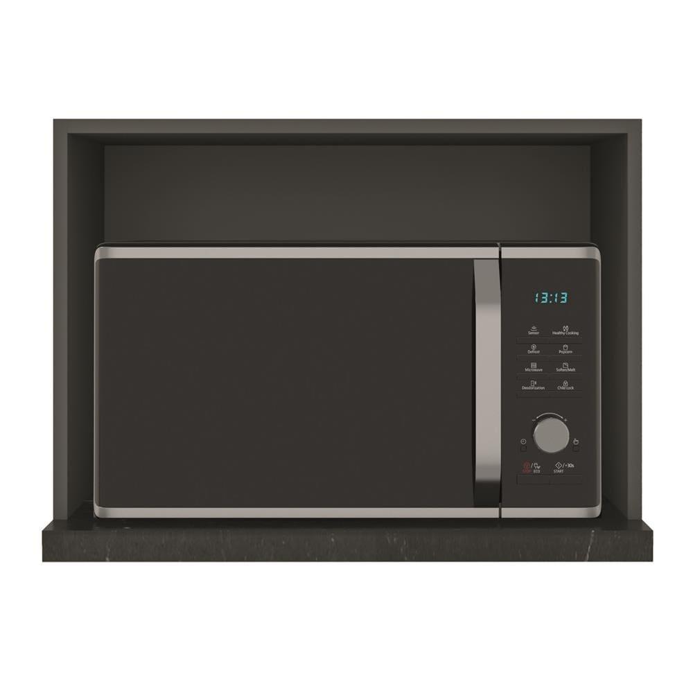 Cozinha Completa Bartira Linea 6 Portas, 3 Gavetas e Nicho - 260cm de largura - 6