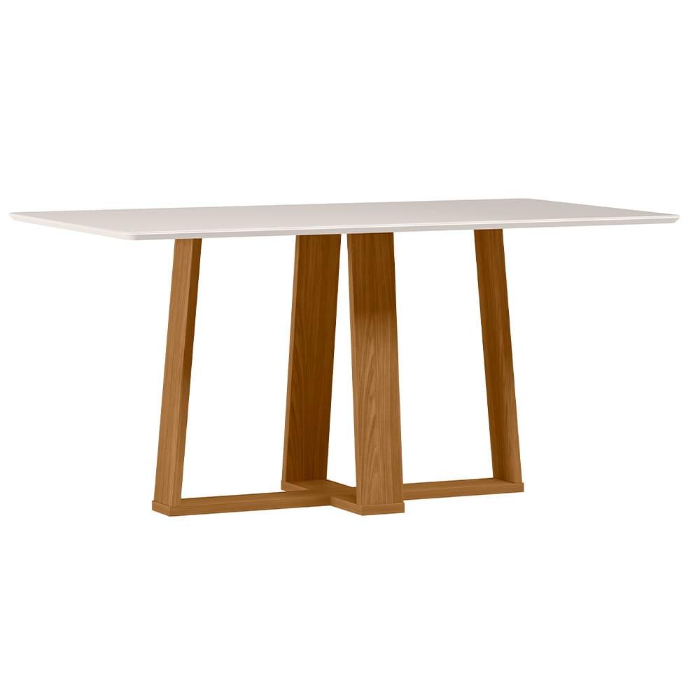 Mesa de Jantar Retangular New Ceval Amsterdam com 6 Cadeiras Estofadas e Revestidas - 2