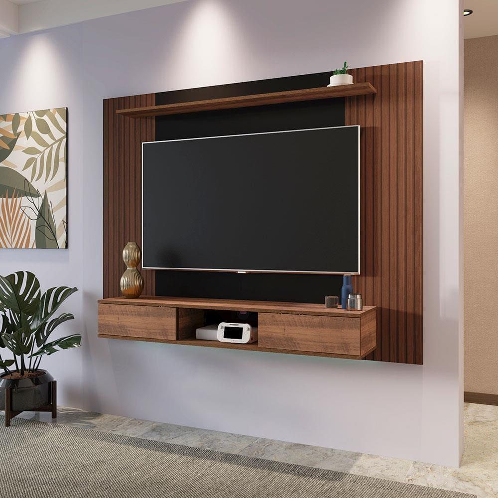 Painel Artely Nevada II com 176 cm de Largura, Ideal para TV de até 75” - 1