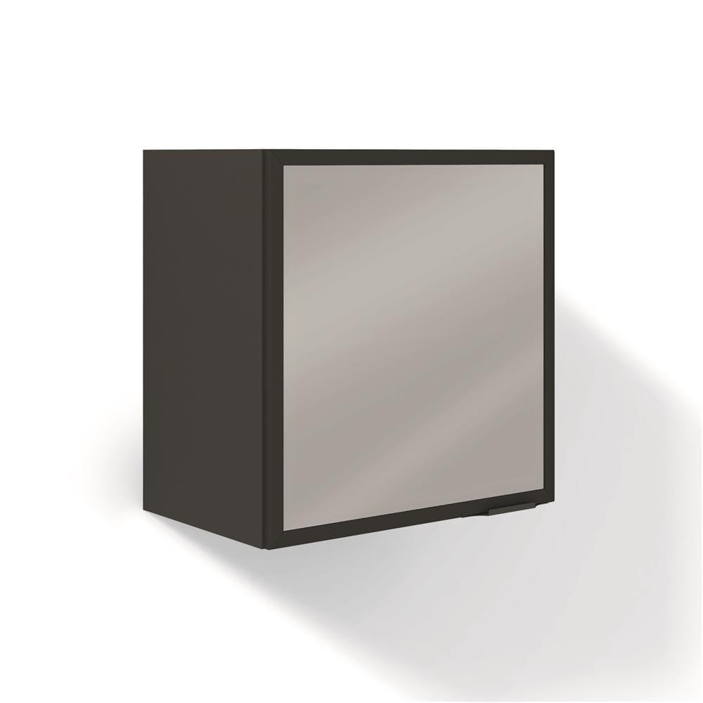 Cozinha Completa Bartira Linea com 6 Portas, 3 Gavetas, Portas de Vidro e Nicho - 260 cm de Largura - 4