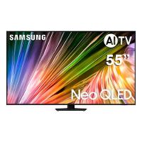 Smart TV 98" Samsung Crystal Ultra HD 4K UN98DU9000 com Gaming Hub + Smart TV 55” 4K Samsung Neo QLED 55QN85D com Processador com AI e Energy Mode - 7