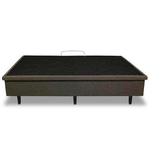 Colchão Casal Umaflex Orleans com Molas Ensacadas + Base Box MGA Lift Cotton com Baú e Pistão à Gás 59x138x188cm - Marrom/Branco - 5