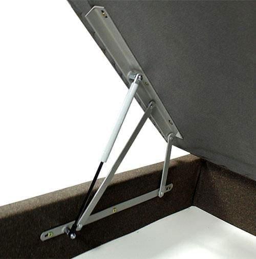 Colchão Casal Umaflex Orleans com Molas Ensacadas + Base Box MGA Lift Cotton com Baú e Pistão à Gás 59x138x188cm - Marrom/Branco - 8