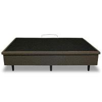 Colchão Casal Umaflex Orleans com Molas Ensacadas + Base Box MGA Lift Cotton com Baú e Pistão à Gás 59x138x188cm - Marrom/Branco - 5