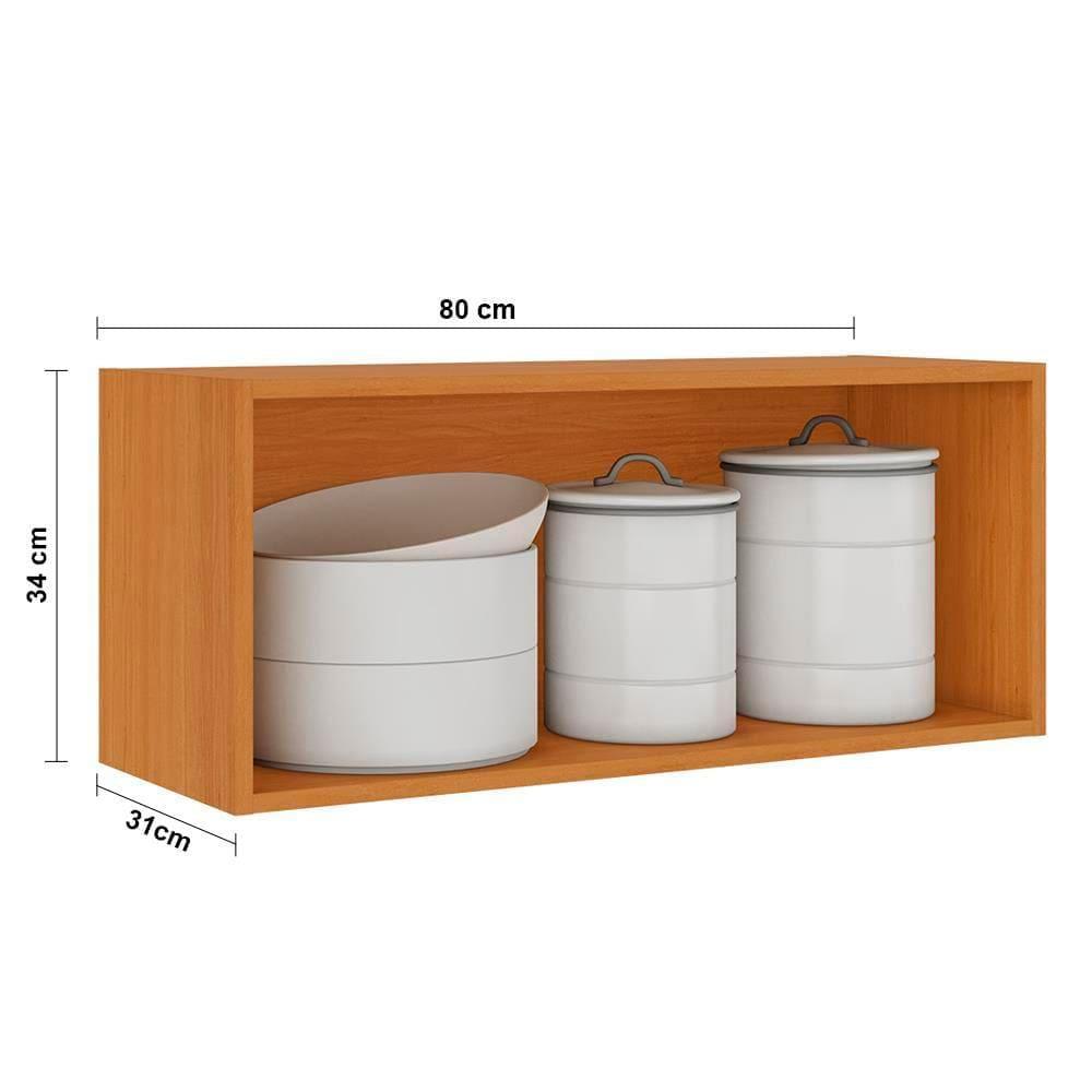 Cozinha Completa Itatiaia Ideale com 4 Peças, 10 Portas, 11 Prateleiras e 2 Gavetas – 270cm de Largura - 6