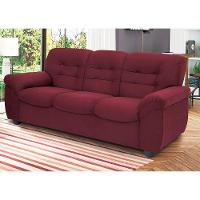 Sofá de 3 e 2 Lugares Linoforte Stillus II com 154 cm e 204 de Larguras e Revestidos em Tecido Suede - 3