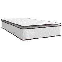 Cama Box de Solteiro Umaflex New Itália com Molas Ensacadas e Pillow Top D26 - 63x88x188cm - Branco/Marrom - 3
