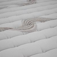 Cama Box Queen Size Castor Selle P Double com Revestimento em Tecido Suede + Colchão com Molejo Tecnopedic e Euro Pillow 34x158x198cm – Marrom e Bege - 3