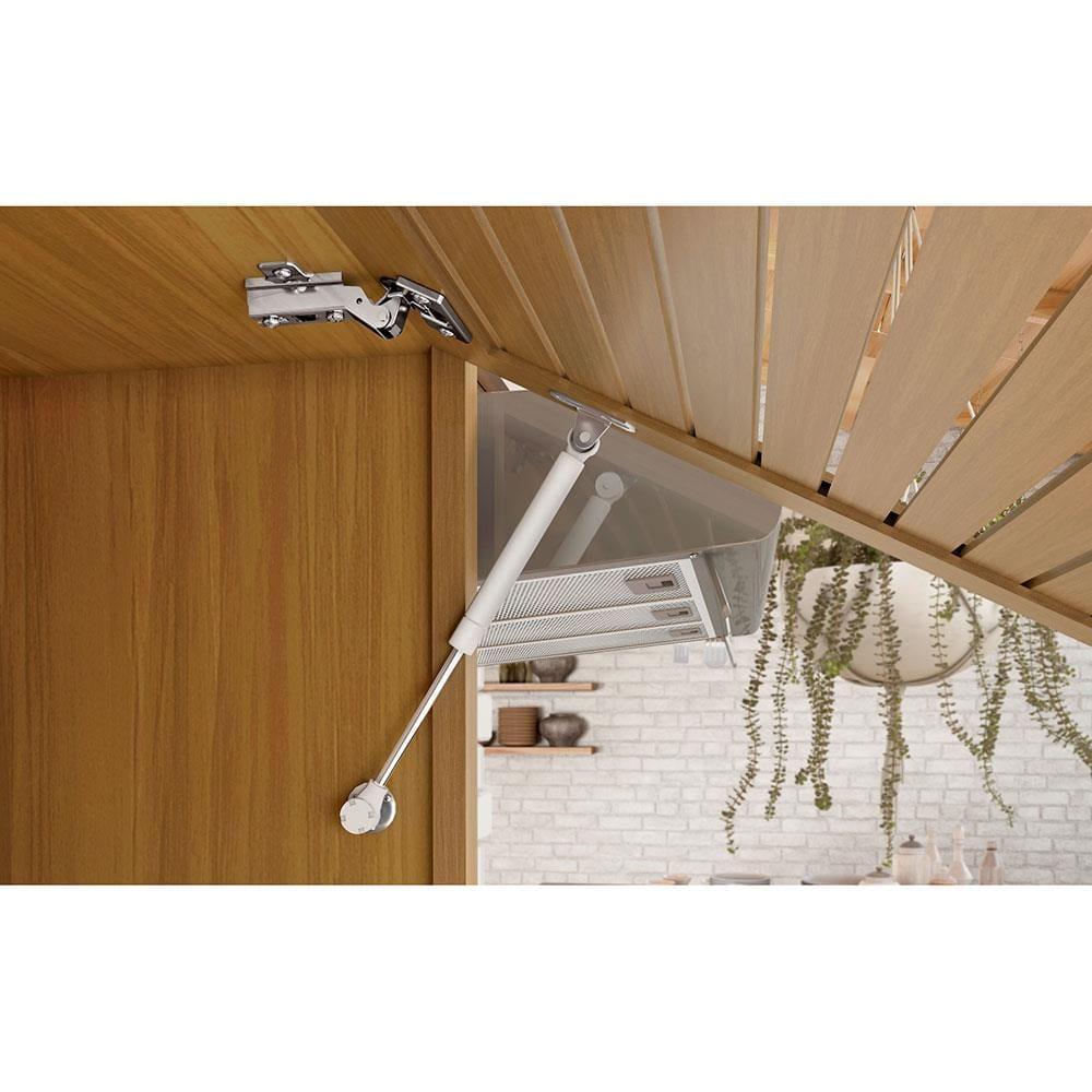 Cozinha Compacta Nesher Princesa com 4 Portas, 3 Gavetas e 9 Prateleiras - 264cm de largura - 4