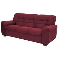 Sofá de 3 Lugares Linoforte Stillus II com 204 cm de Largura e Revestido em Tecido Suede - 2