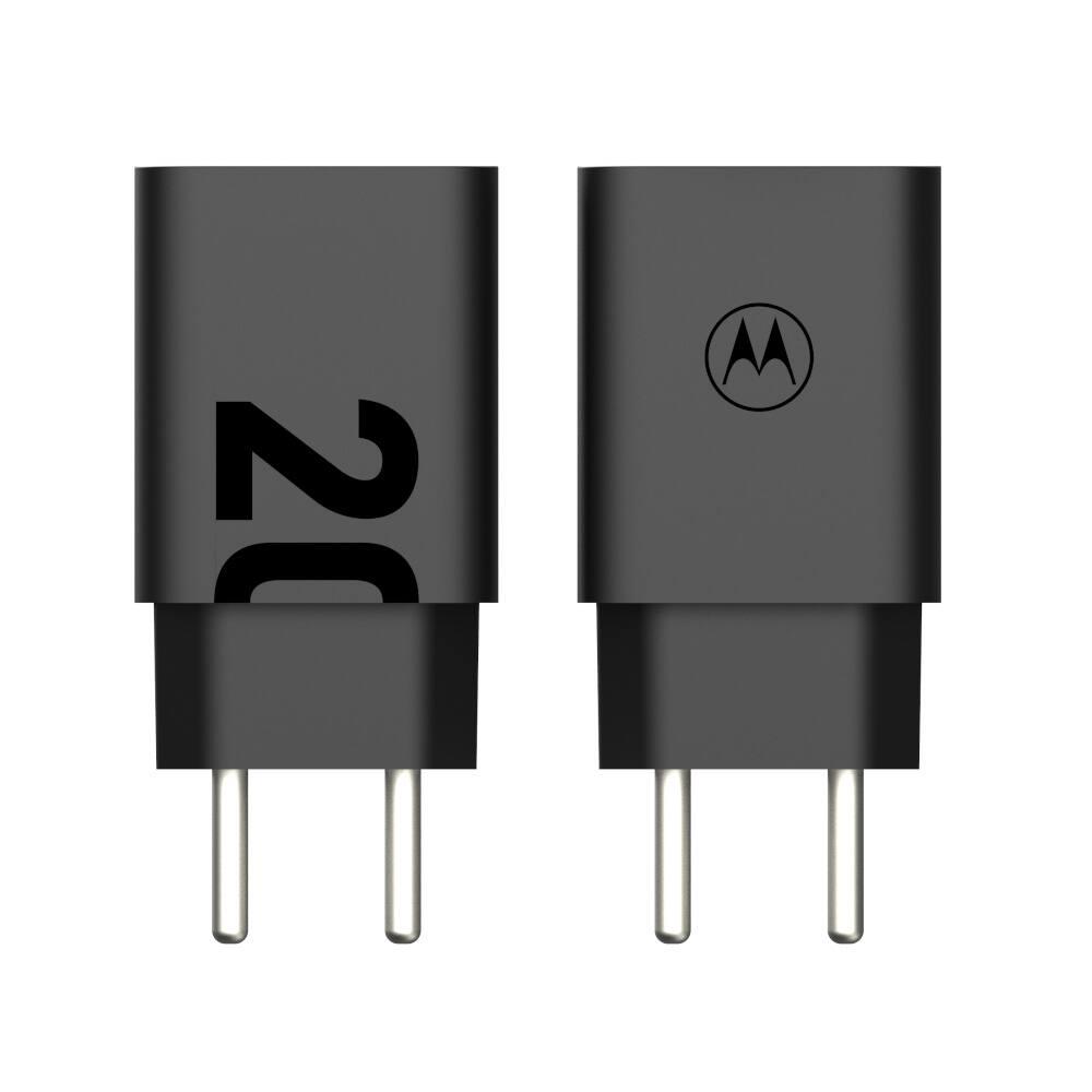 Carregador de Parede Motorola TurboPower 20W com Cabo USB-C - Preto - 6