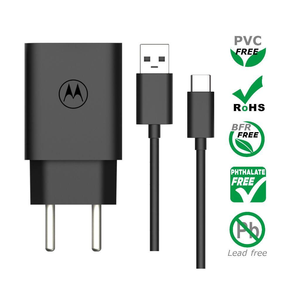 Carregador de Parede Motorola TurboPower 20W com Cabo USB-C - Preto - 7