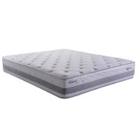 Cama Queen Size Herval Vitalle com Revestimento em Tecido Poliéster, Laterais com Bordado Matelassê e Colchão com Molas Maxpring 31x79x198cm - Cinza - 2