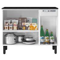 Cozinha Compacta Itatiaia Rose com 10 Portas, 1 Gaveta e 6 Prateleiras - 245cm de Largura - 5