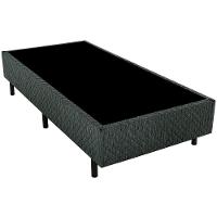 Cama Box de Solteiro Biflex Turquia com Molas Ensacadas e Pillow Inn 69x88x188cm - Branco/Grafite - 5
