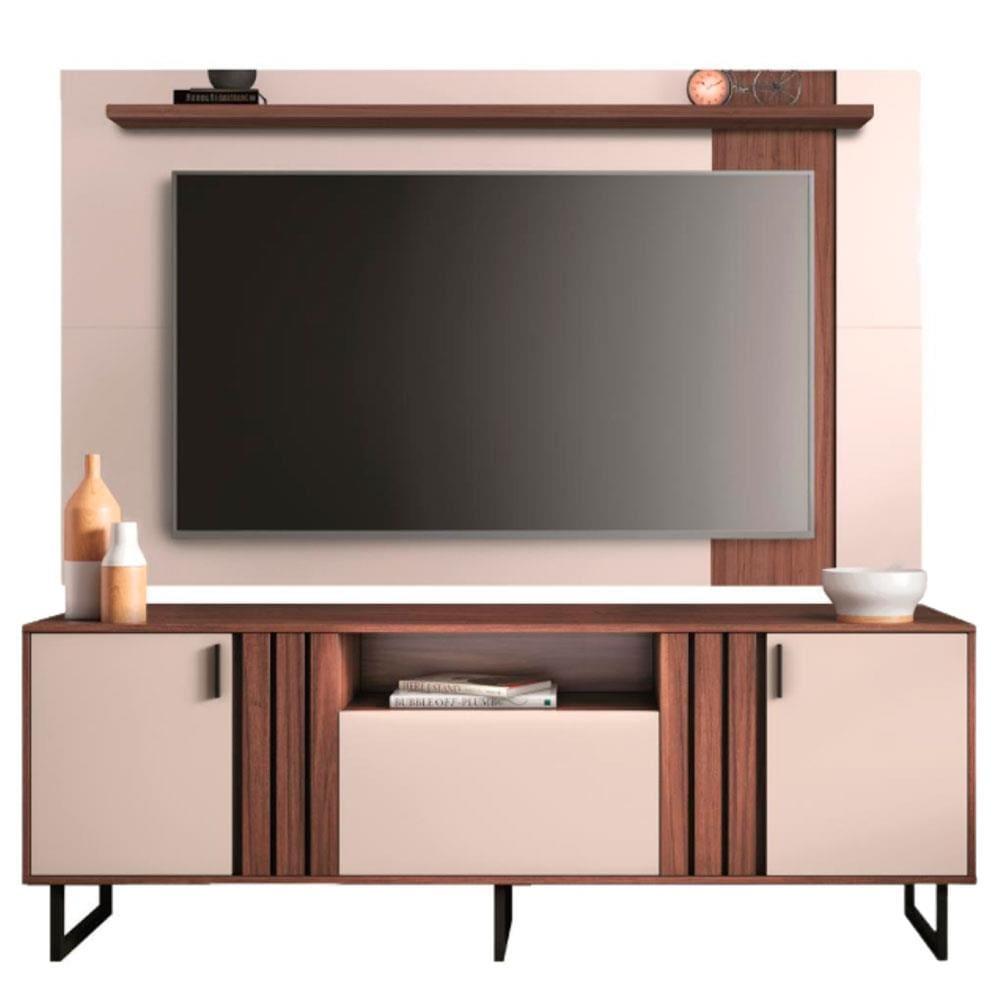 Rack Colibri Juruá com Painel Extensível Leme para TV de até 70" - 2