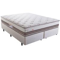 Cama Box Queen Size Herval Sense com Molas Ensacadas 60x158x198 cm - Bege - 2