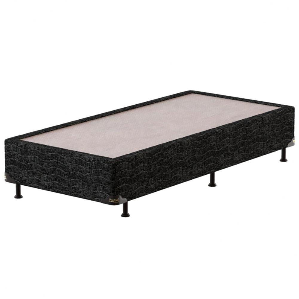 Cama Box de Solteiro Probel Guarda Costas Espuma D20 50x88x188cm - Branco/Preto - 9
